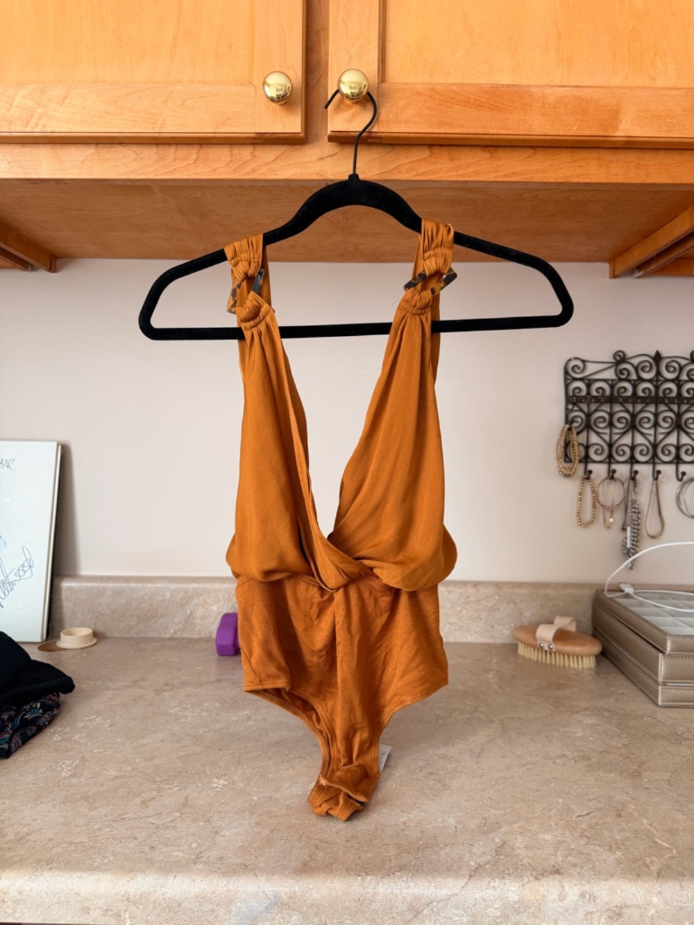 Free People Deep V NWT Bodysuit XS